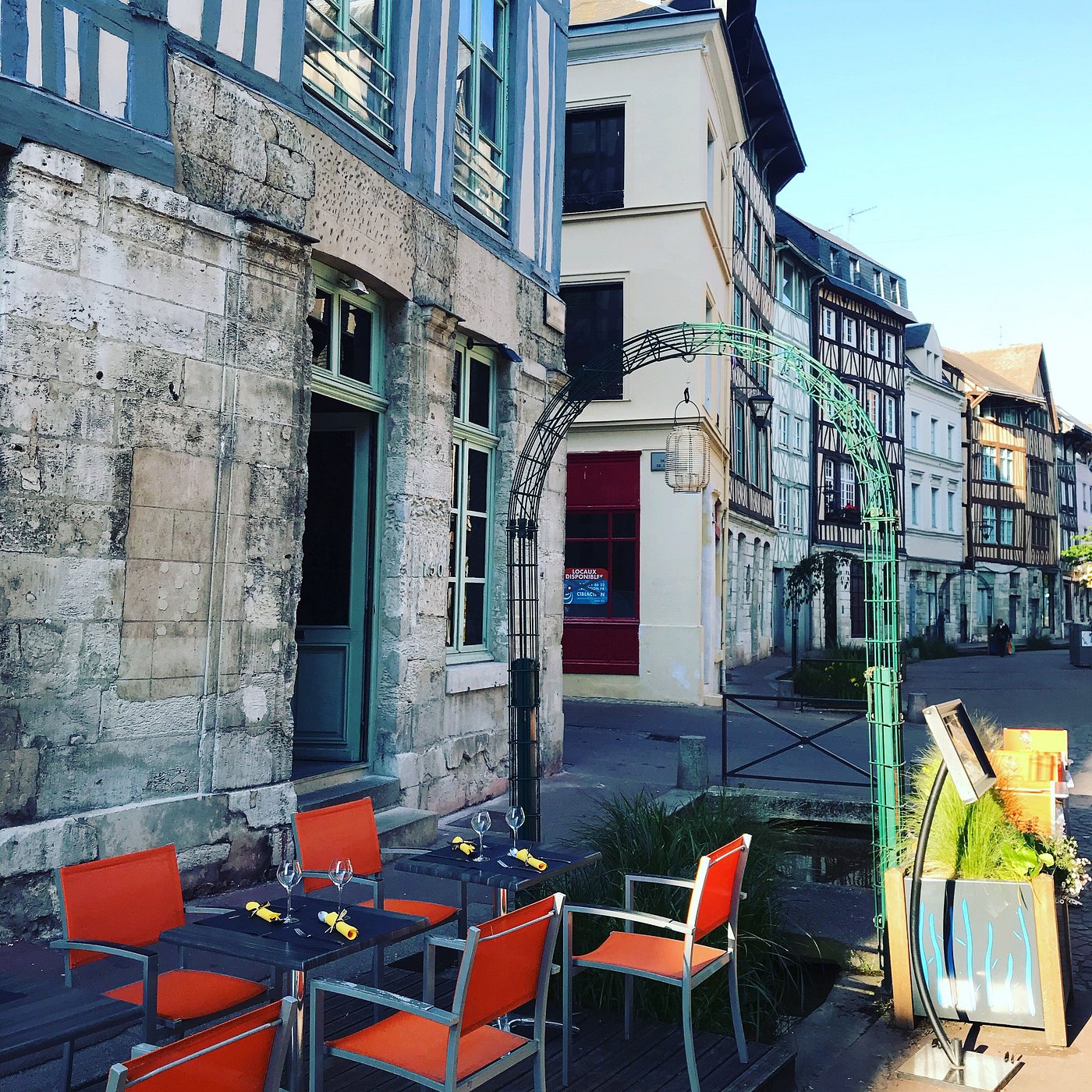 Vue panoramique du restaurant