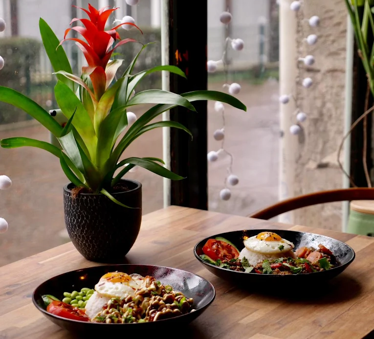 Intérieur moderne du restaurant Les Concessions